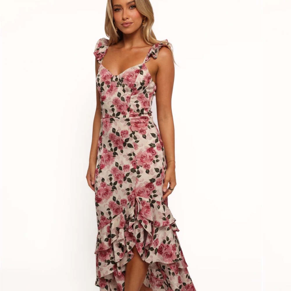 Petal and Pup Zanie Rose Maxi Dress SIze L